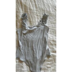 Aritzia baby Blue Bodysuit